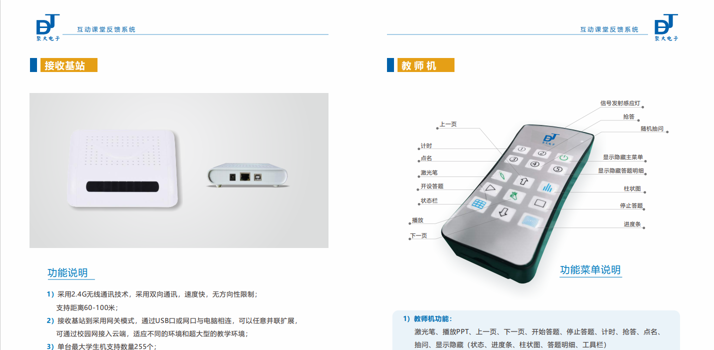 長沙聚大電子科技有限公司|搶答器|答題器|互動課堂反饋系統(tǒng)
